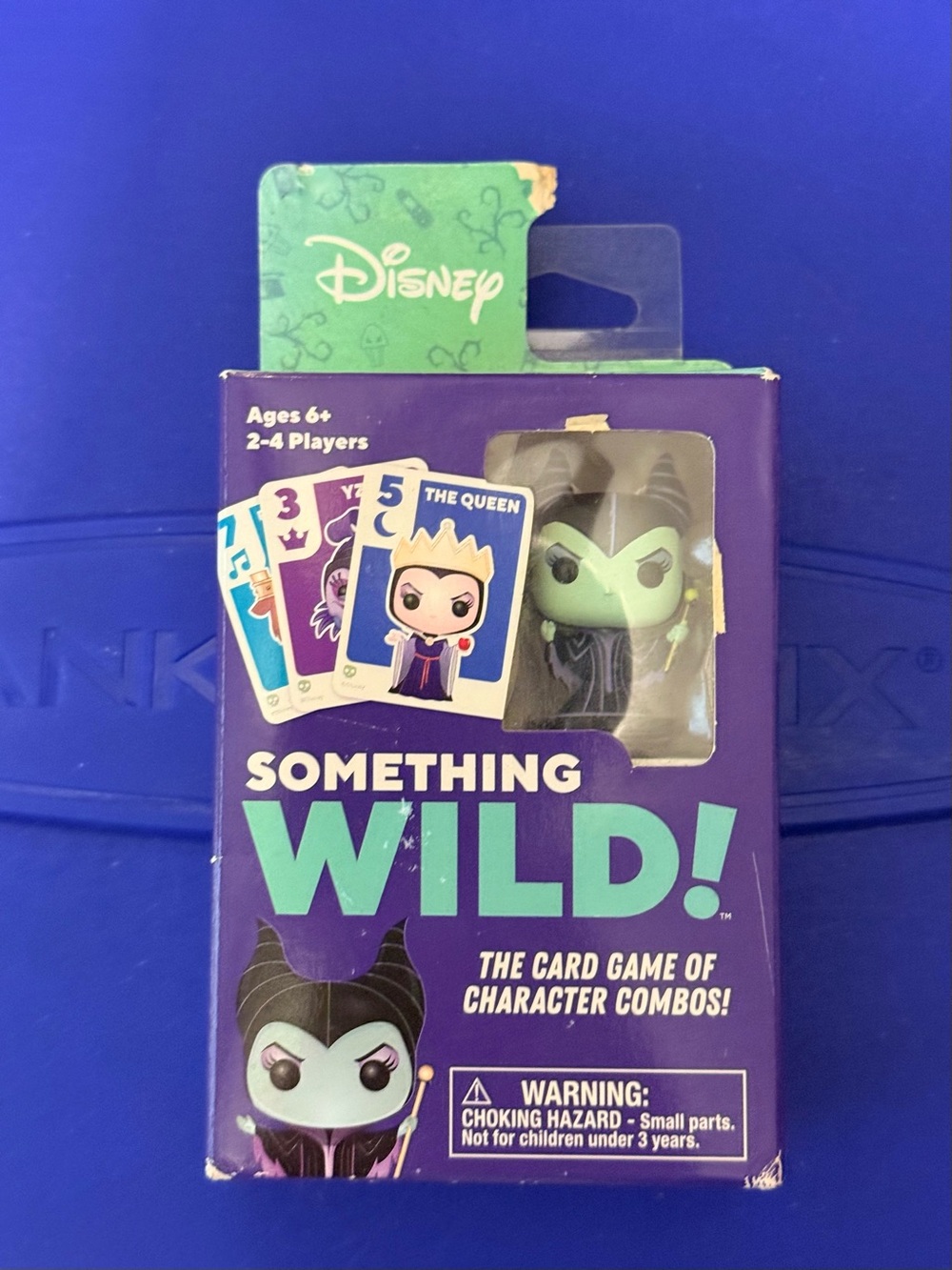 Funko Something Wild! Disney Villains Card Game - NIB w/ Maleficent Pop!